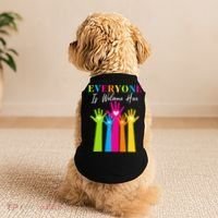 Everyone Is Welcome Here Idaho Teacher  Doggie Tank thumb 2