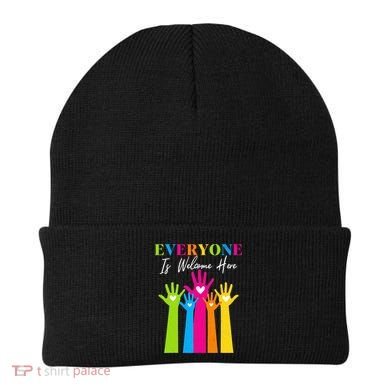 Everyone Is Welcome Here Idaho Teacher  Beanie