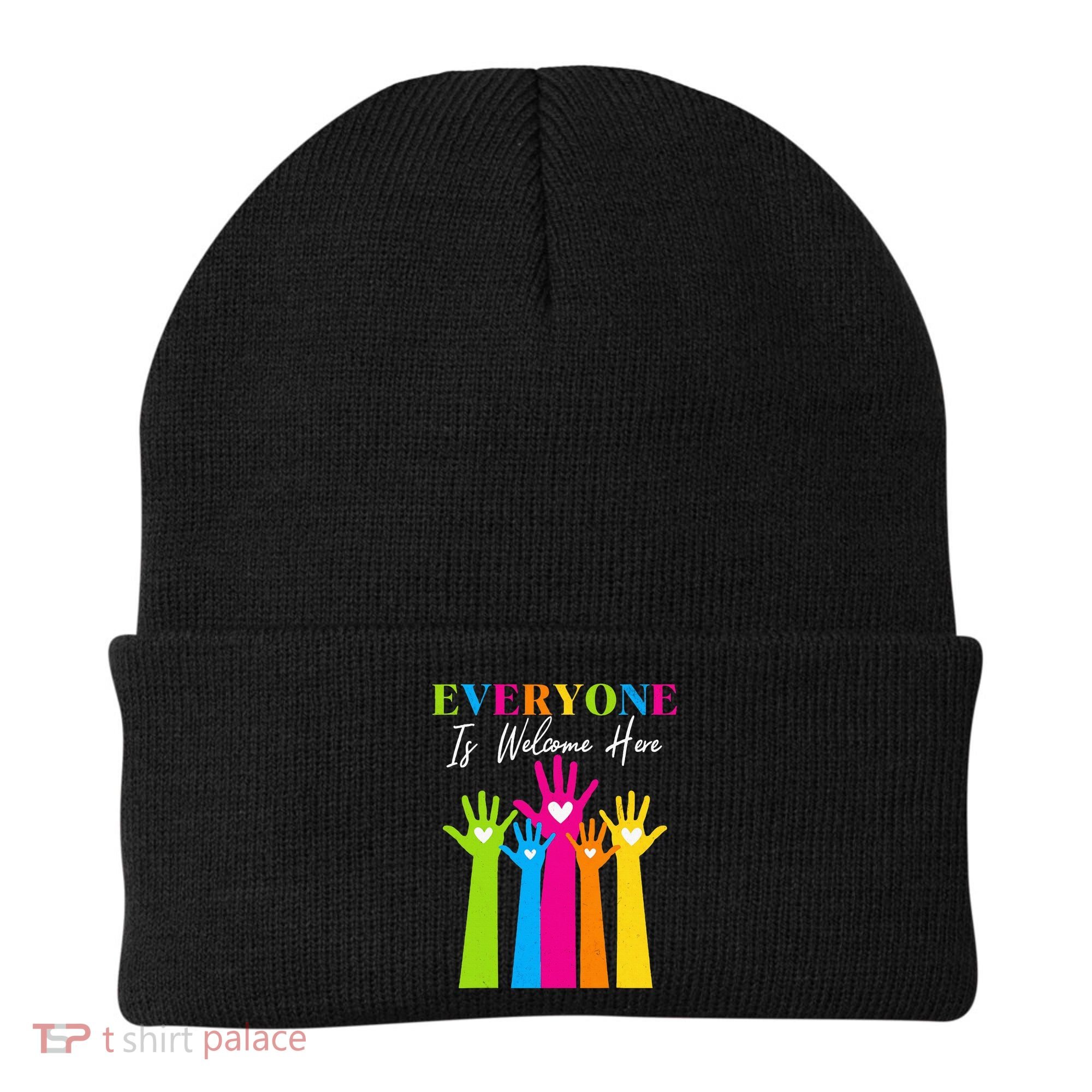 Everyone Is Welcome Here Idaho Teacher  Beanie