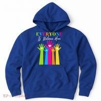 Everyone Is Welcome Here Idaho Teacher  Hoodie thumb 0
