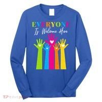 Everyone Is Welcome Here Idaho Teacher  Long Sleeve Shirt thumb 0