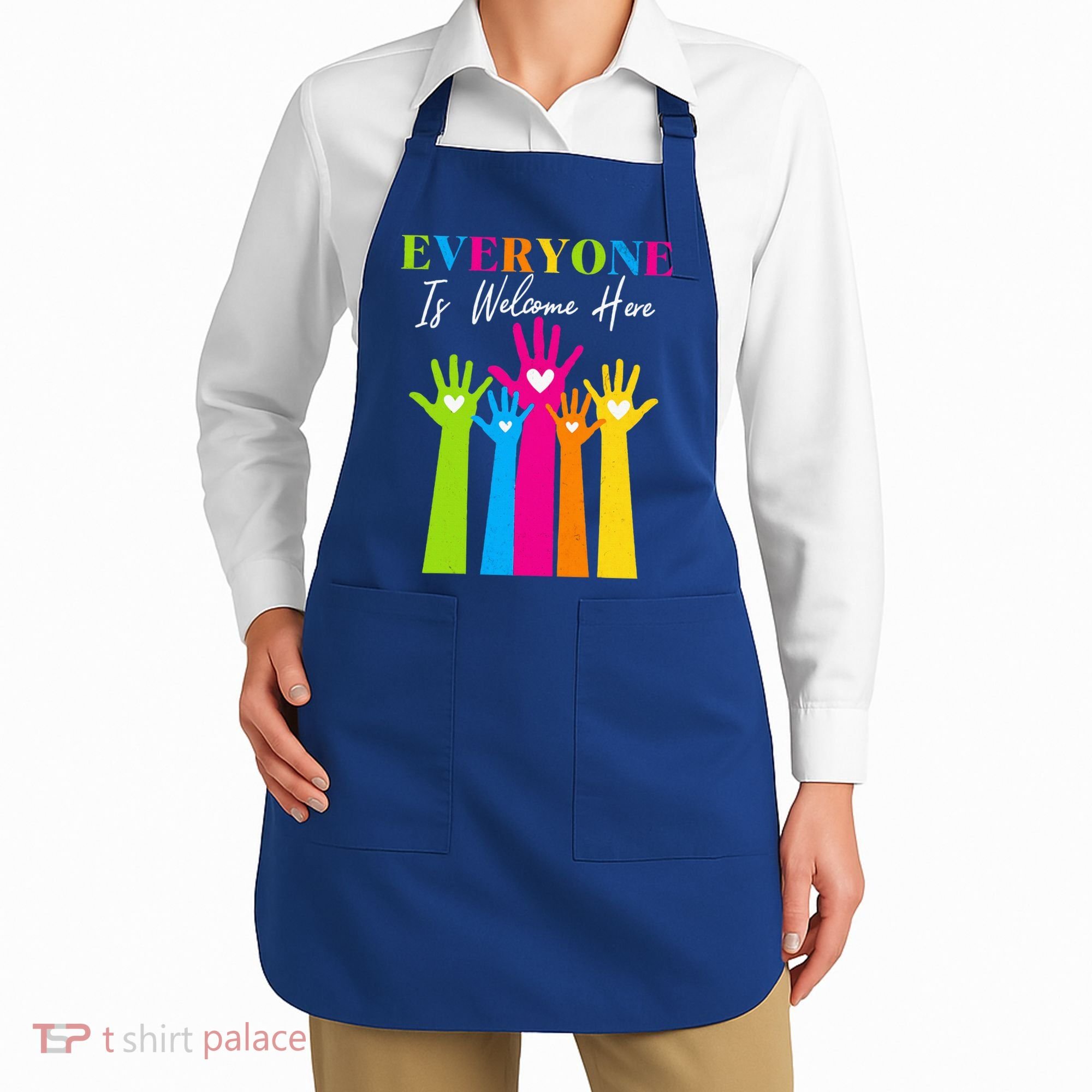 Everyone Is Welcome Here Idaho Teacher  Apron