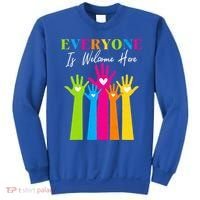 Everyone Is Welcome Here Idaho Teacher  Sweatshirt thumb 0
