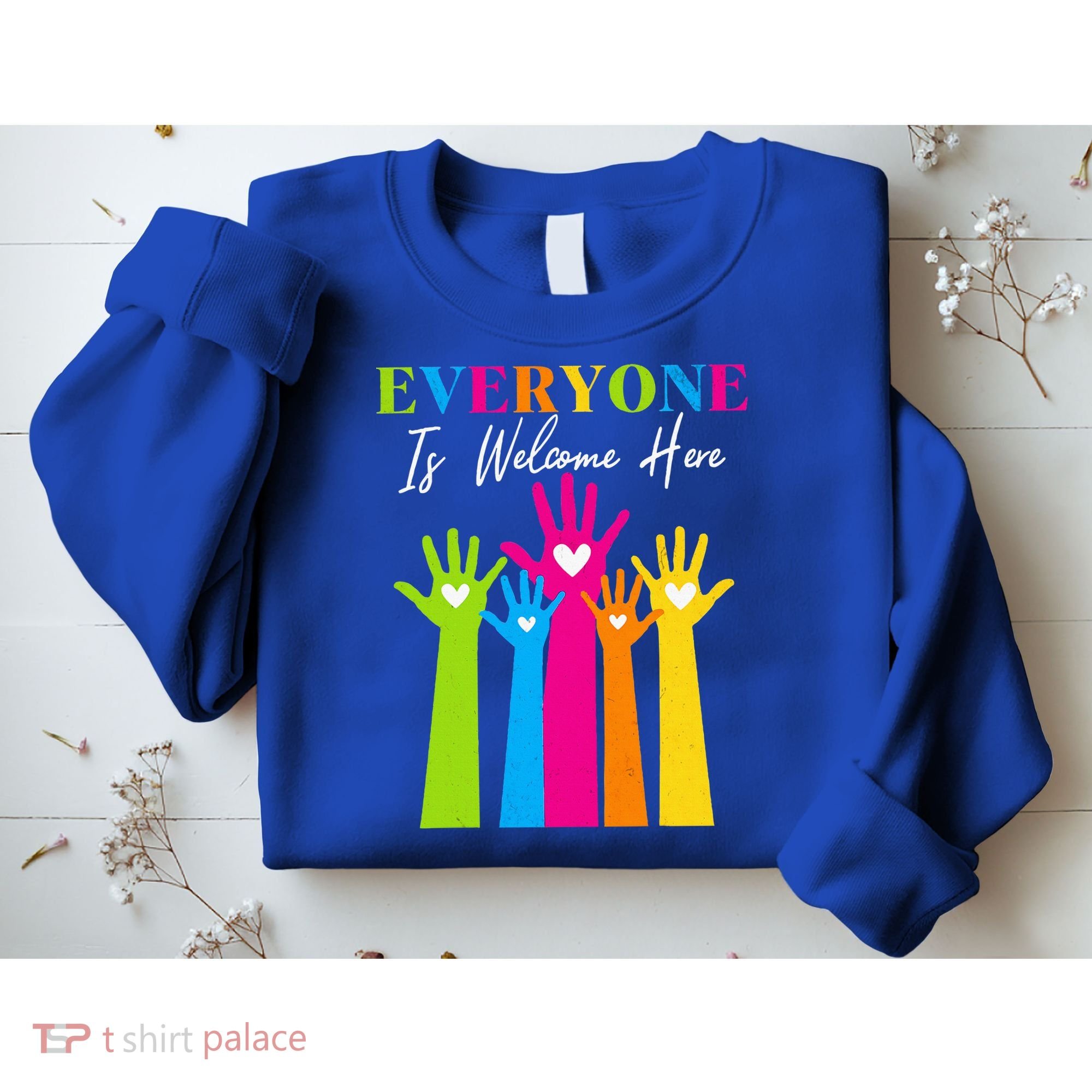 Everyone Is Welcome Here Idaho Teacher  Sweatshirt