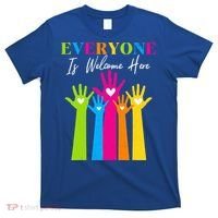 Everyone Is Welcome Here Idaho Teacher  T-Shirt thumb 0