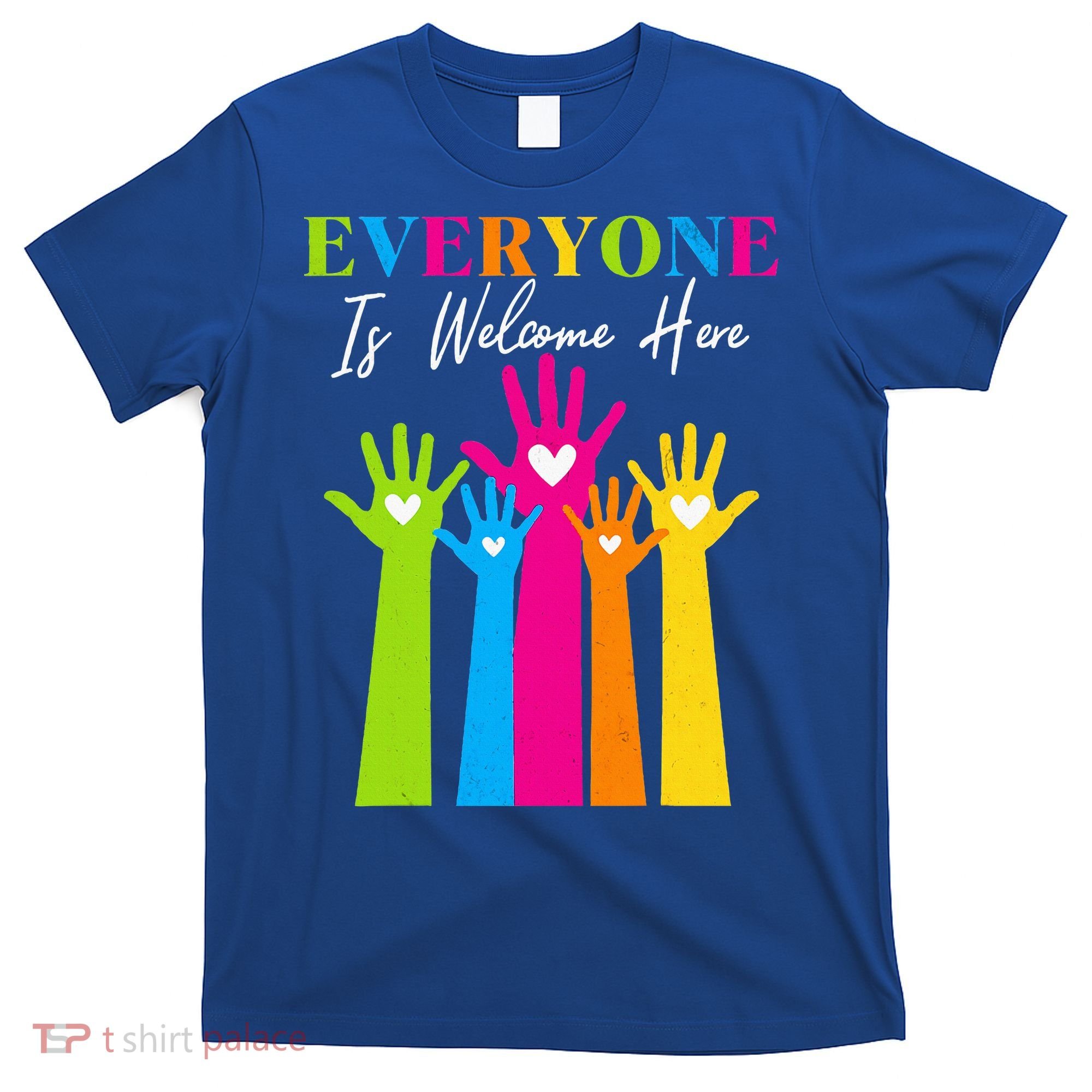 Everyone Is Welcome Here Idaho Teacher  T-Shirt