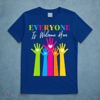 Everyone Is Welcome Here Idaho Teacher  T-Shirt thumb 5
