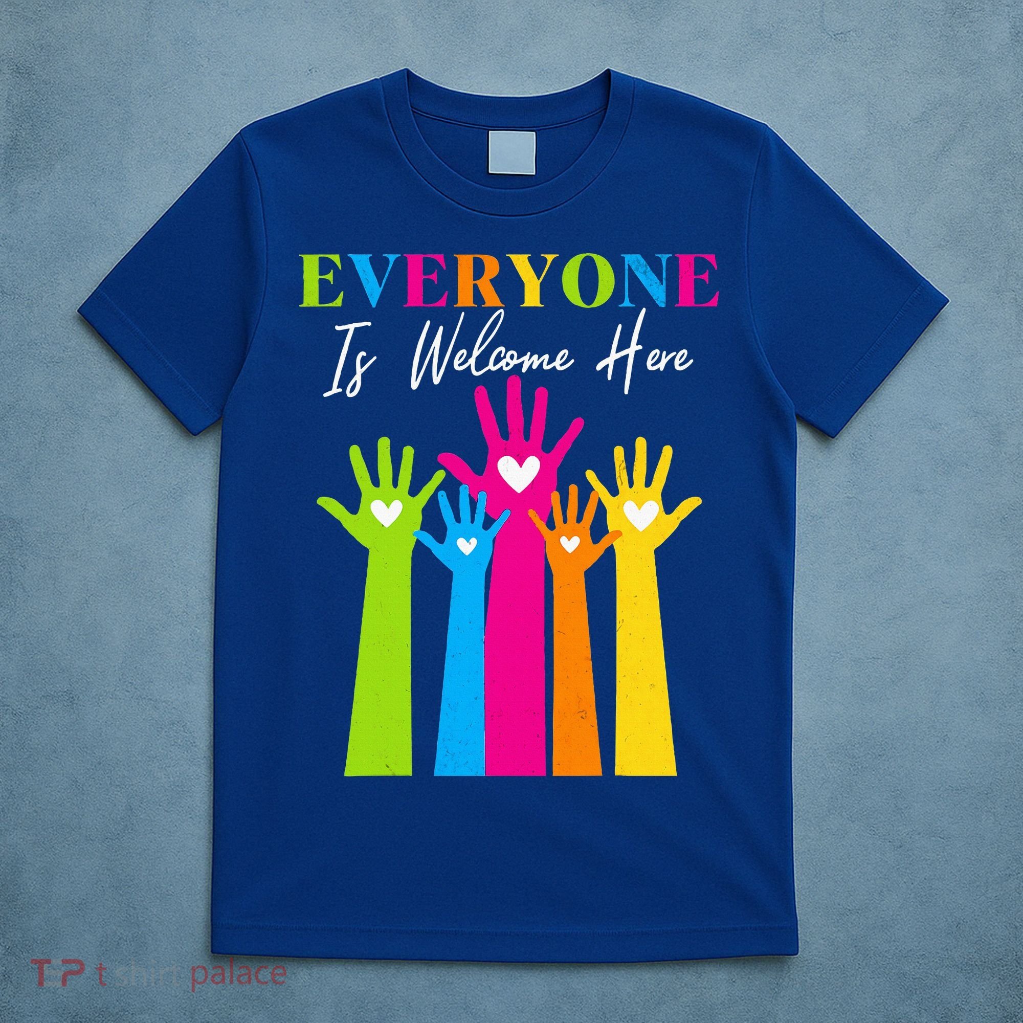 Everyone Is Welcome Here Idaho Teacher  T-Shirt