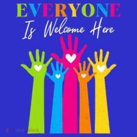 Everyone Is Welcome Here Idaho Teacher  Button thumb 1