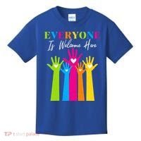 Everyone Is Welcome Here Idaho Teacher  Kids T-Shirt thumb 0