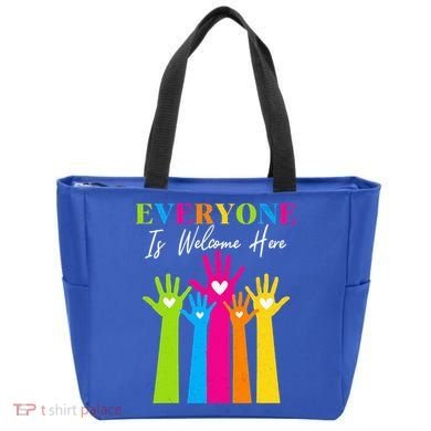 Everyone Is Welcome Here Idaho Teacher  Tote Bag