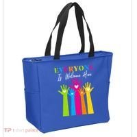 Everyone Is Welcome Here Idaho Teacher  Tote Bag thumb 2