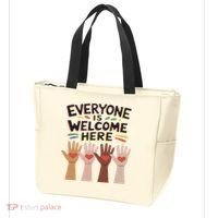 Everyone Is Welcome Here Idaho Teacher Tote Bag thumb 3