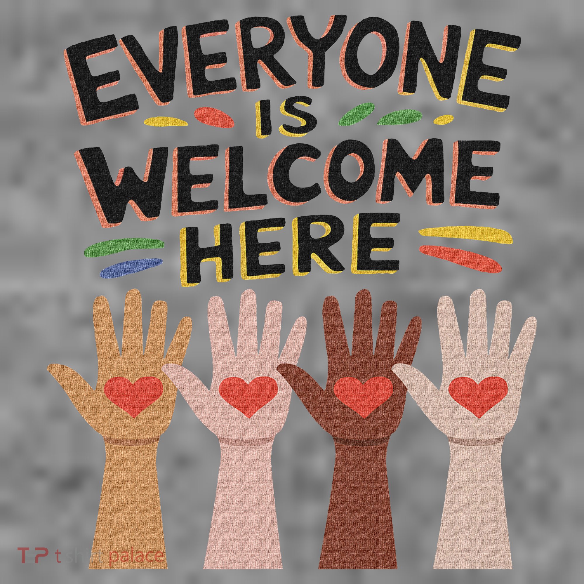 Everyone Is Welcome Here Idaho Teacher Toddler Hoodie