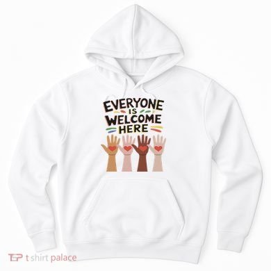 Everyone Is Welcome Here Idaho Teacher Hoodie