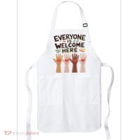 Everyone Is Welcome Here Idaho Teacher Apron thumb 0