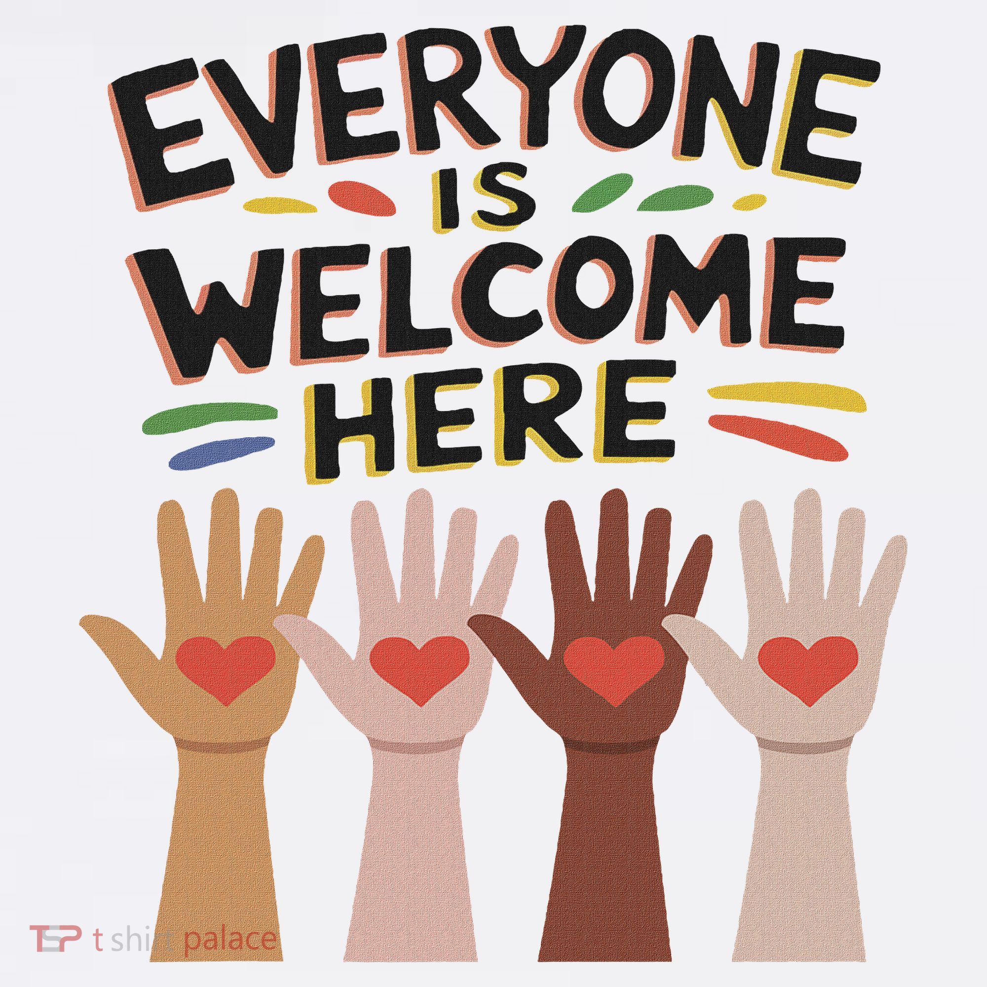 Everyone Is Welcome Here Idaho Teacher Sweatshirt