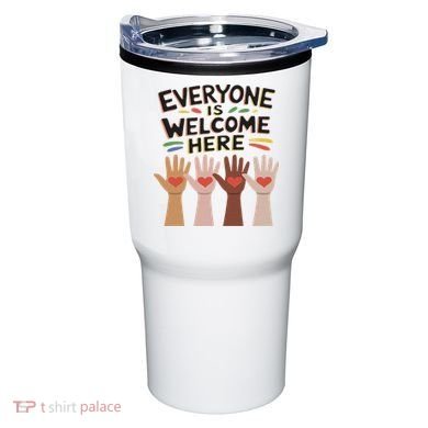 Everyone Is Welcome Here Idaho Teacher Tumbler