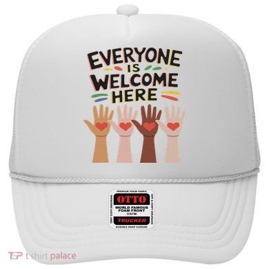 Everyone Is Welcome Here Idaho Teacher Hat