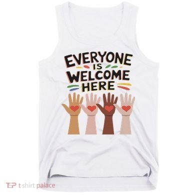 Everyone Is Welcome Here Idaho Teacher Tank Top