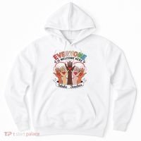 Everyone Is Welcome Here Idaho Teacher Hoodie thumb 0