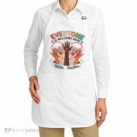 Everyone Is Welcome Here Idaho Teacher Apron thumb 2