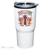 Everyone Is Welcome Here Idaho Teacher Tumbler thumb 0