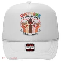 Everyone Is Welcome Here Idaho Teacher Hat thumb 0