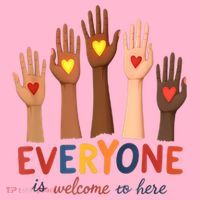 Everyone Is Welcome Here Idaho Teacher Belongs Educator Coaster thumb 2