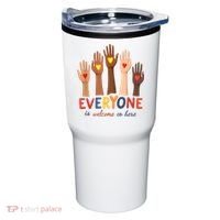 Everyone Is Welcome Here Idaho Teacher Belongs Educator Tumbler thumb 0