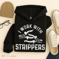 Electrician I Work With Strippers Funny Electrician Gift Hoodie thumb 4