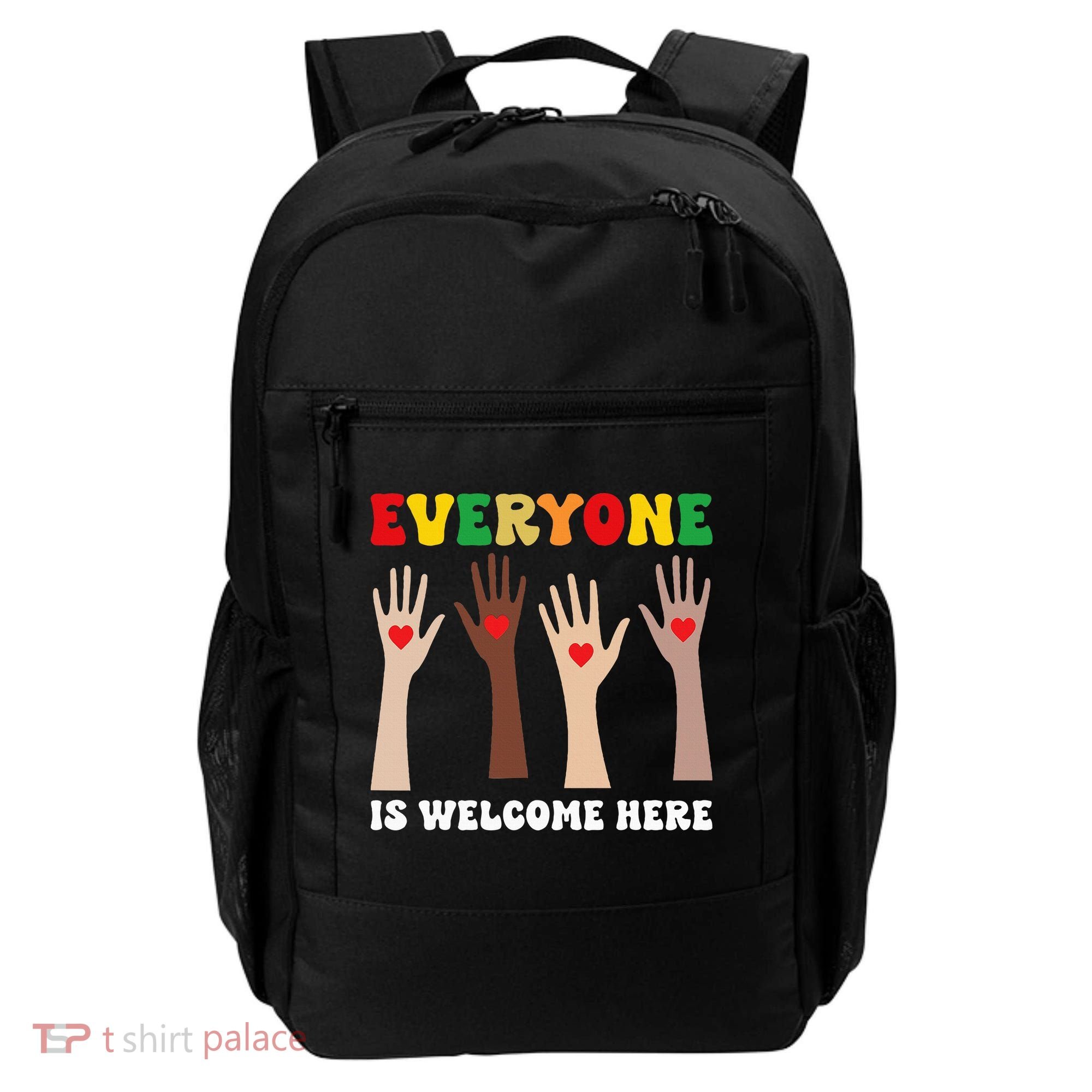 everyone is welcome here idaho teacher diversity unity  Backpack