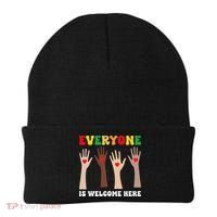 everyone is welcome here idaho teacher diversity unity  Beanie thumb 0