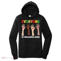 everyone is welcome here idaho teacher diversity unity  Women's Hoodie thumb 0