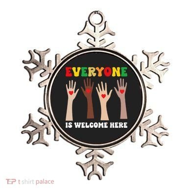 everyone is welcome here idaho teacher diversity unity  Ornament
