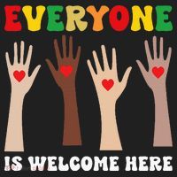 everyone is welcome here idaho teacher diversity unity  Hat thumb 2