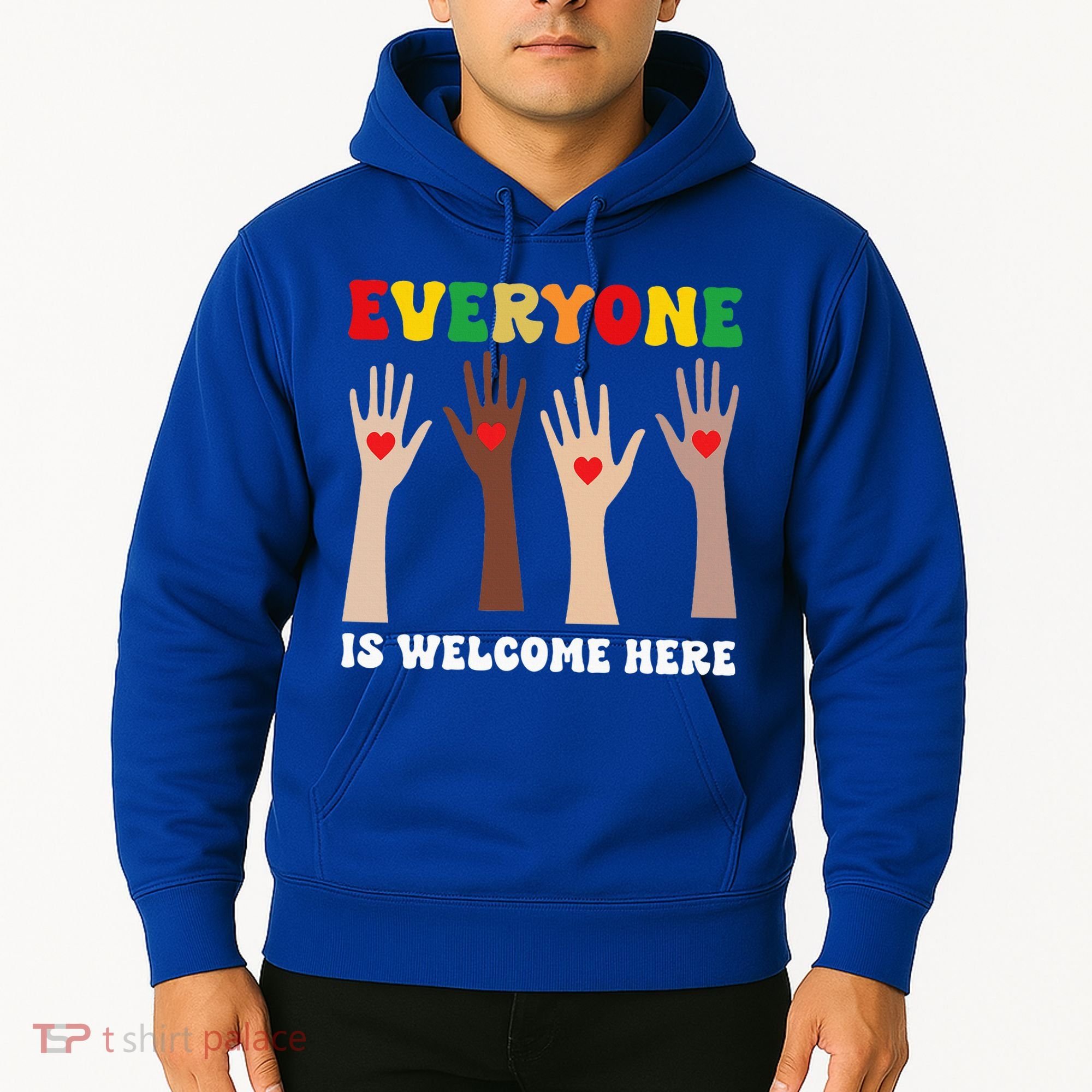 everyone is welcome here idaho teacher diversity unity  Hoodie