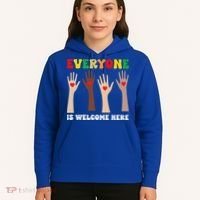 everyone is welcome here idaho teacher diversity unity  Hoodie thumb 5