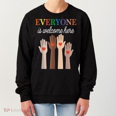 Everyone Is Welcome Here Idaho Women's Sweatshirt