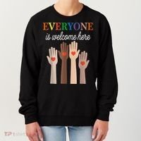 Everyone Is Welcome Here Idaho Women's Sweatshirt thumb 0