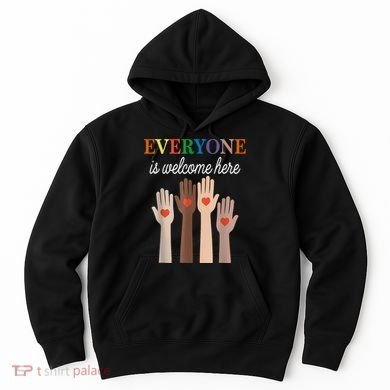 Everyone Is Welcome Here Idaho Hoodie