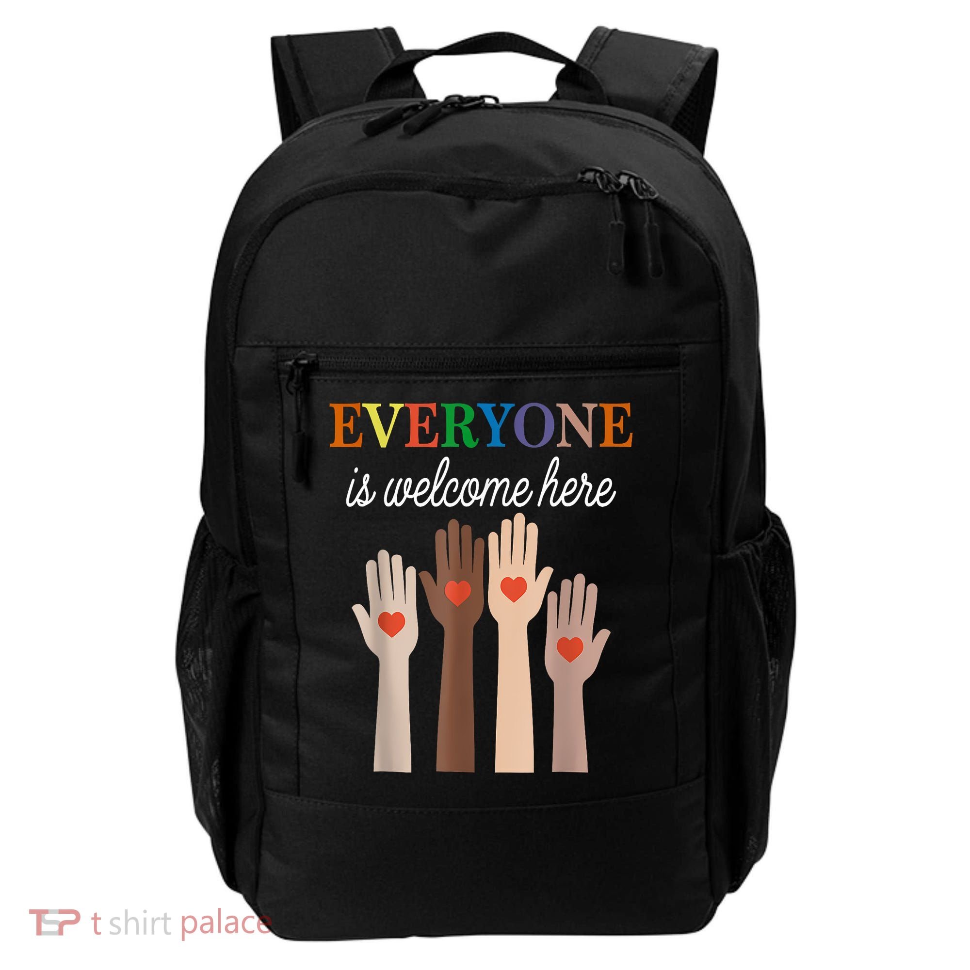 Everyone Is Welcome Here Idaho Backpack