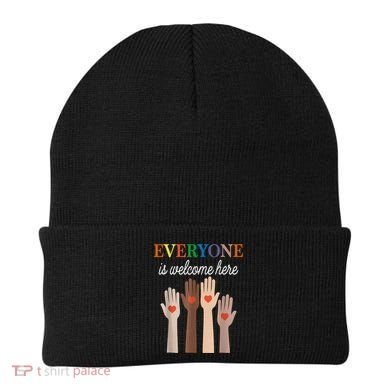 Everyone Is Welcome Here Idaho Beanie