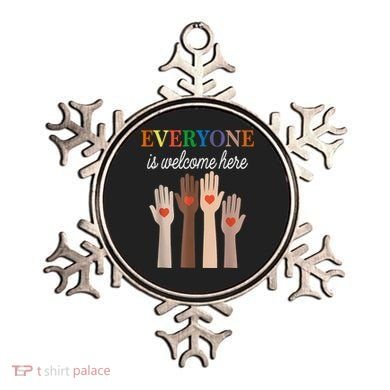 Everyone Is Welcome Here Idaho Ornament
