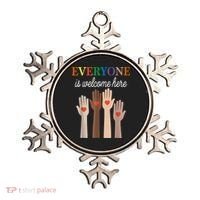 Everyone Is Welcome Here Idaho Ornament thumb 0