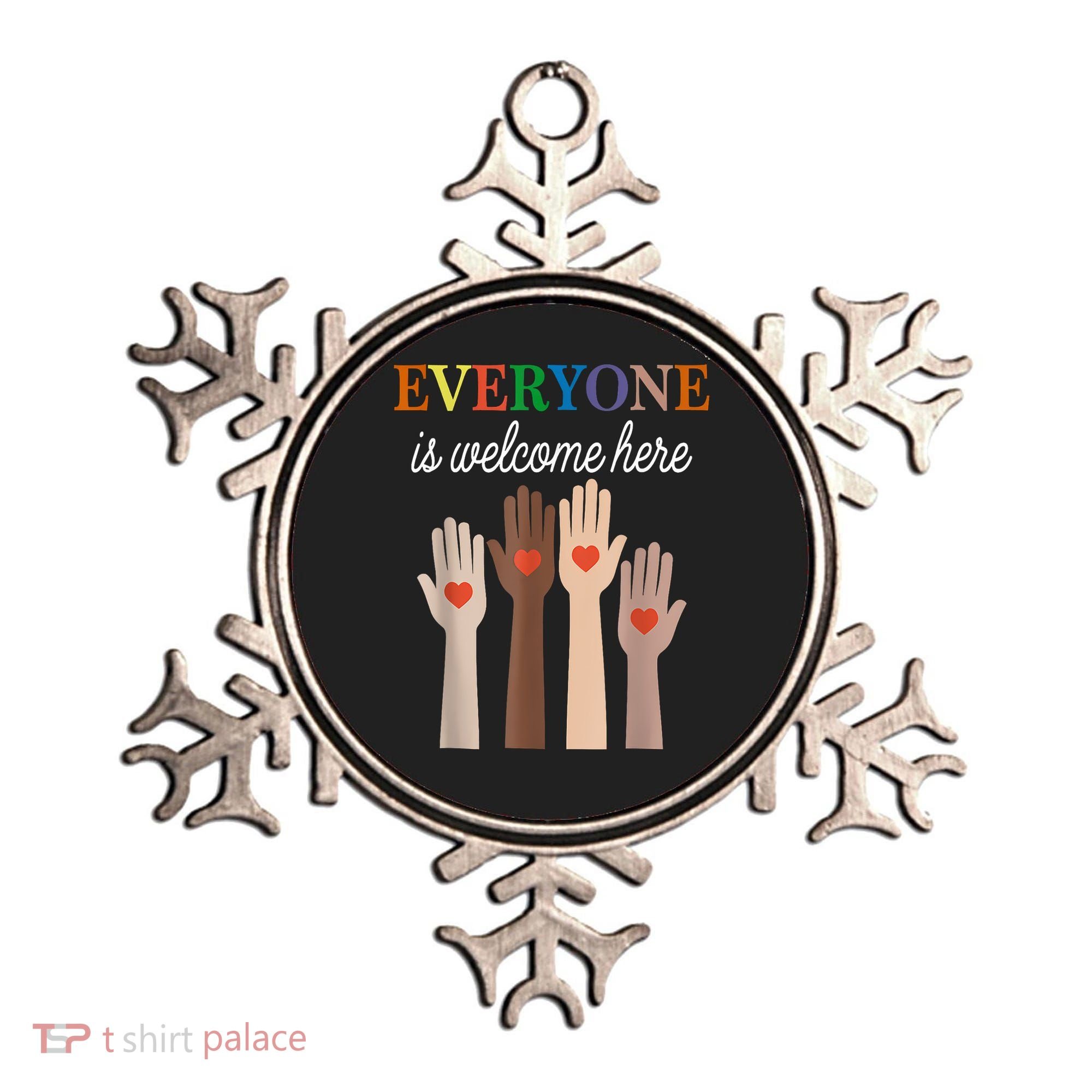 Everyone Is Welcome Here Idaho Ornament