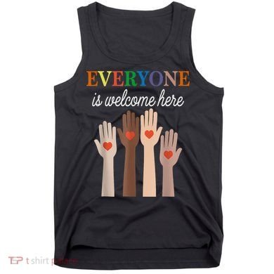 Everyone Is Welcome Here Idaho Tank Top
