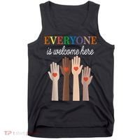 Everyone Is Welcome Here Idaho Tank Top thumb 0