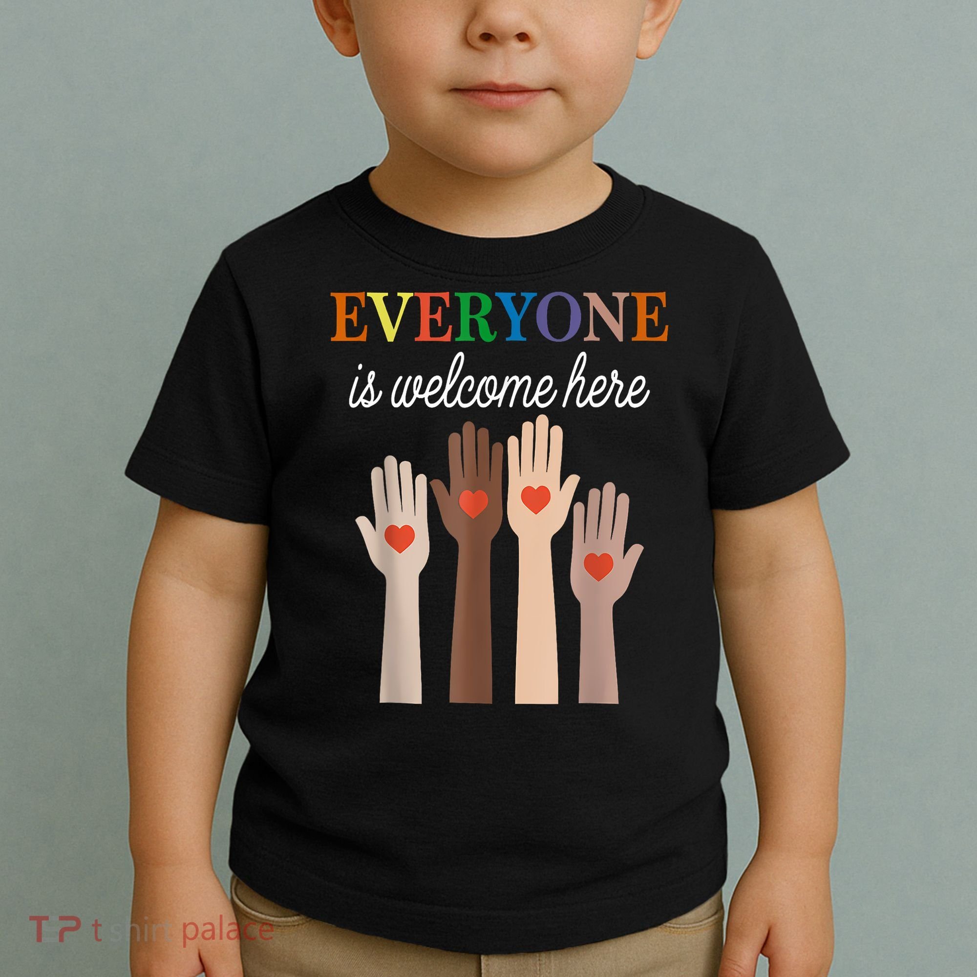 Everyone Is Welcome Here Idaho Toddler T-Shirt