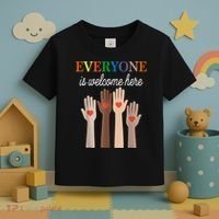 Everyone Is Welcome Here Idaho Toddler T-Shirt thumb 3